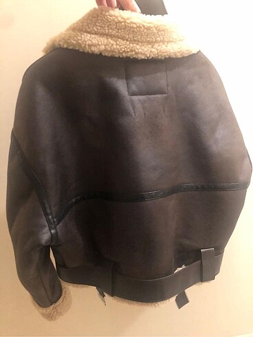 Zara Zara suni yünlü ceket mont