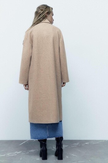 Zara Zara uzun oversize kaban palto