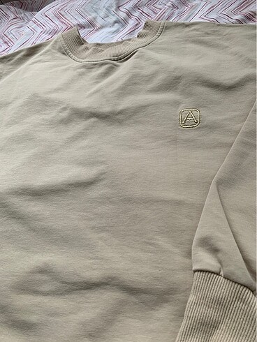 m Beden camel Renk Aybikestil sweat bluz