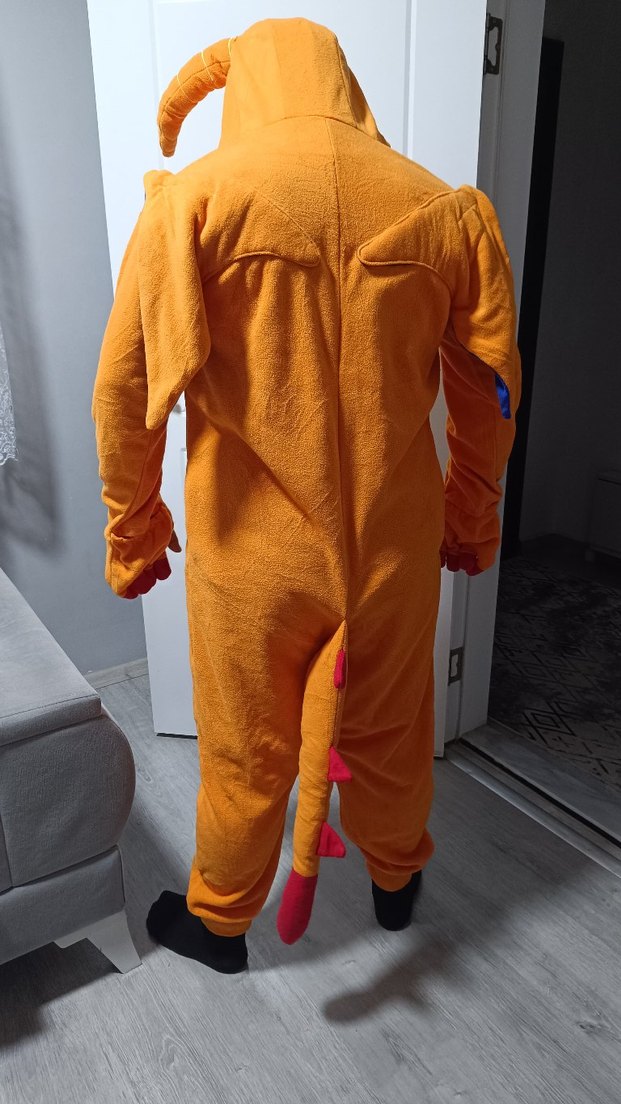 DİNOZOR EJDERHA POKEMON YETİŞKİN KOSTÜM - Görsel 3