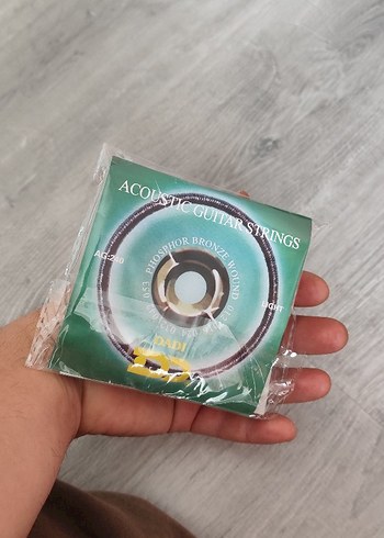 AKUSTİK GİTAR TELLERİ - Görsel 2