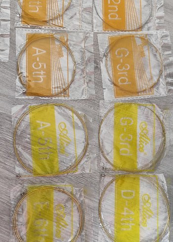 AKUSTİK GİTAR TELLERİ - Görsel 3