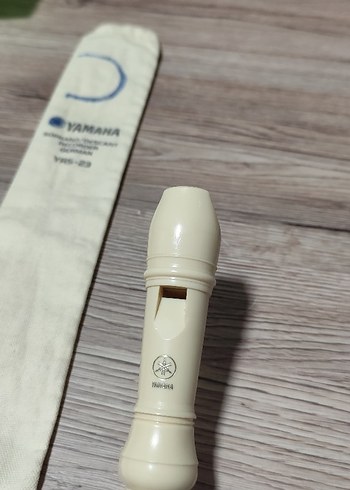 Yamaha Beyaz Soprano Blokflüt YRS-23 - Görsel 4