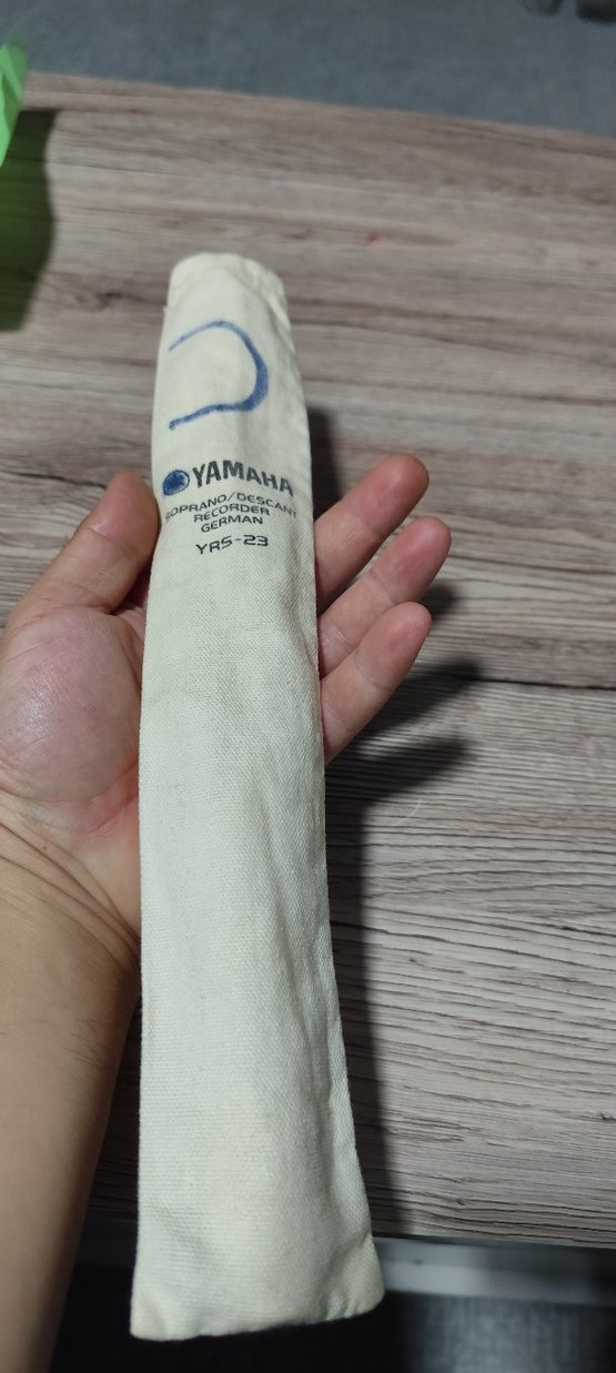 Yamaha Beyaz Soprano Blokflüt YRS-23 - Görsel 2