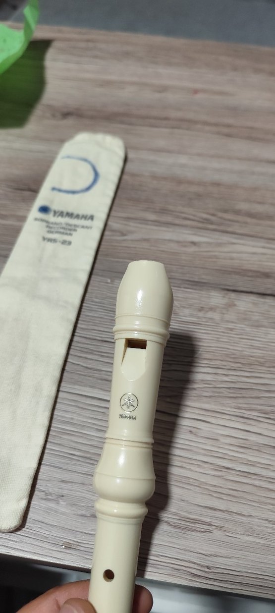 Yamaha Beyaz Soprano Blokflüt YRS-23 - Görsel 4