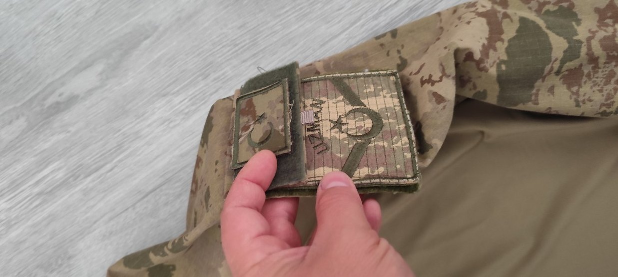 ASKERİ TAKTİKAL SWEARSHİRT PATCH - Görsel 4