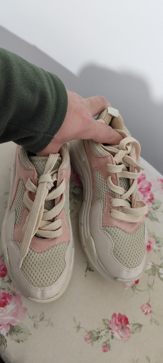 GUJA Pudra Rengi Kadın Spor Ayakkabı - Görsel 2