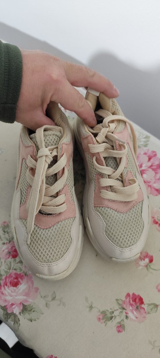 GUJA Pudra Rengi Kadın Spor Ayakkabı - Görsel 4