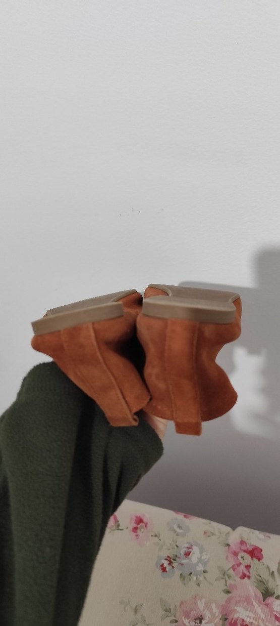 YARGICI BAYAN BABET DERİ SÜET - Görsel 3