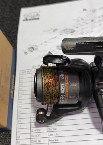 OKUMA BALIKÇI MAKİNE + MİSİNA - Görsel 3