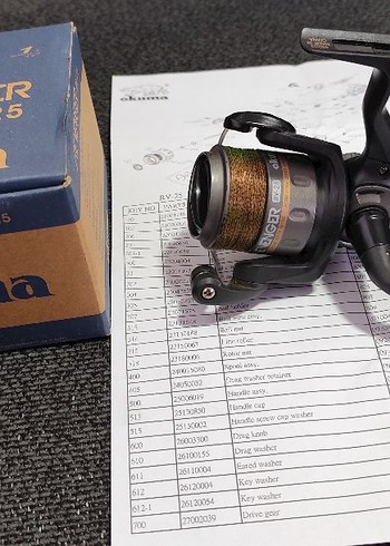 OKUMA BALIKÇI MAKİNE + MİSİNA - Görsel 2