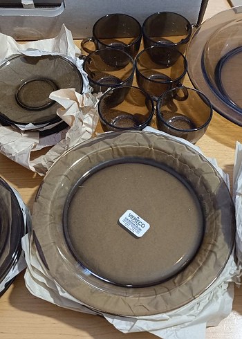 American Vintage VİNTAGE FRANSIZ VERECO YEMEK TAKIMI SIFIR