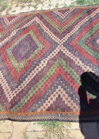 ANTİKA EL DOKUMASI KİLİM - Görsel 5