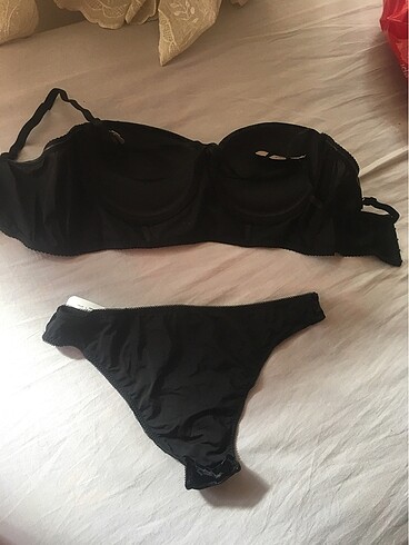 Marka sıfır  kadife iç çamaşır takımı - Görsel 6