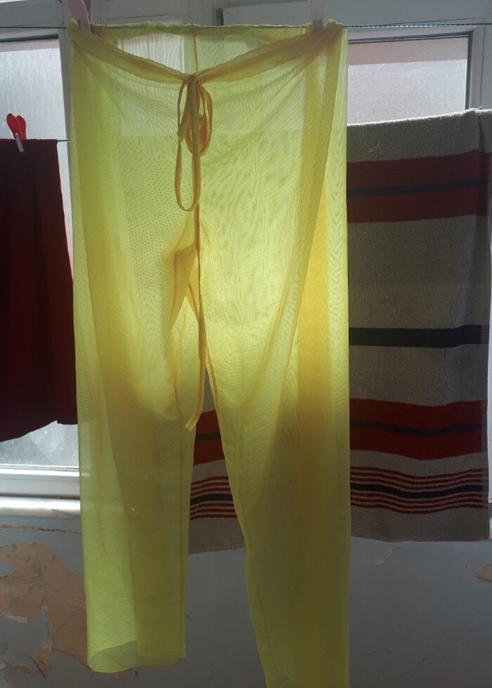 Sari tul pareo - Görsel 2