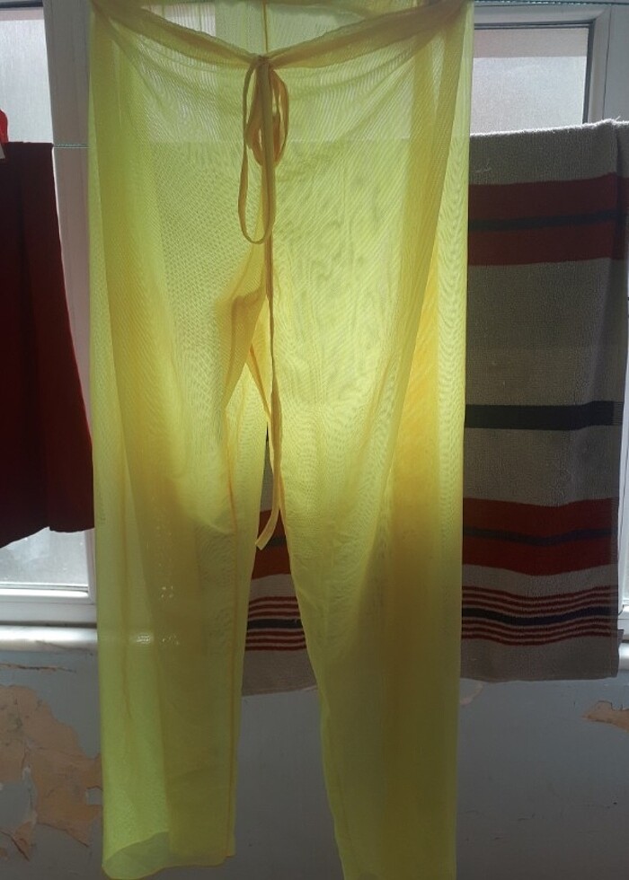 Sari tul pareo - Görsel 3