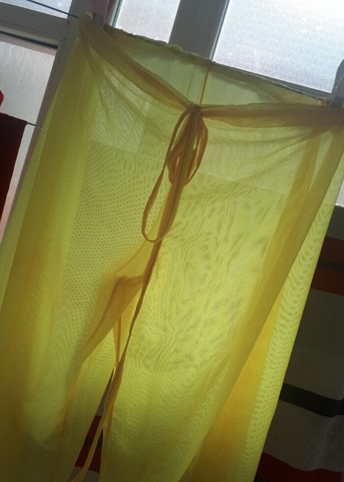 Sari tul pareo - Görsel 4