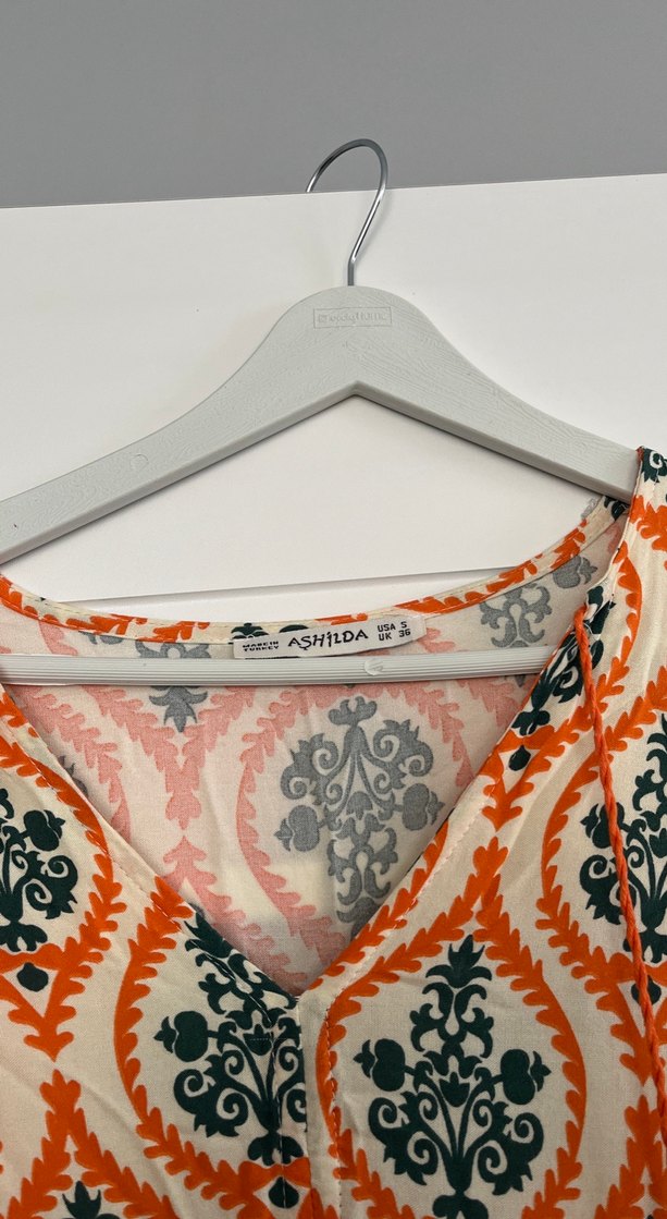 Uzun Bohem Kadın Elbise - Görsel 4