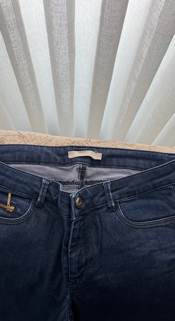 Koyu  Kadın Denim Pantolon - Görsel 2