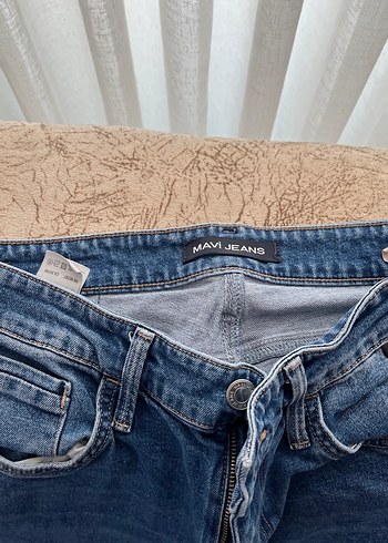 Erkek Gri Mavi Normal Boy Kot Pantolon - Görsel 2