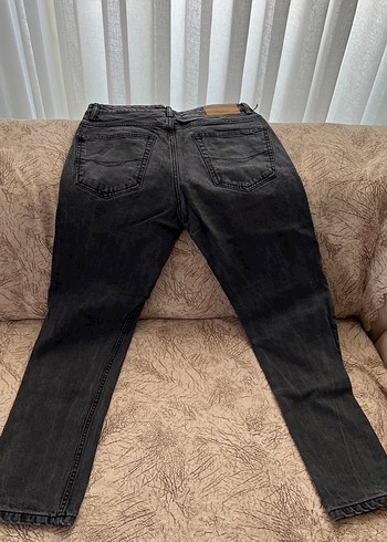 Gri  Normal Kesim Denim Pantolon - Görsel 3