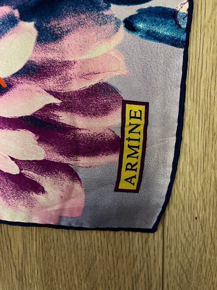 Çiçek Desenli Bohem Kadın Fular - Görsel 2