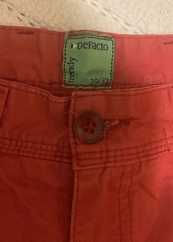 Pamuklu Rahat Kesim Şort - Görsel 3