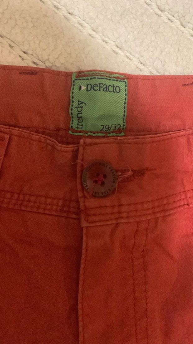 Pamuklu Rahat Kesim Şort - Görsel 3