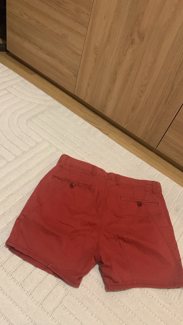 Pamuklu Rahat Kesim Şort - Görsel 2