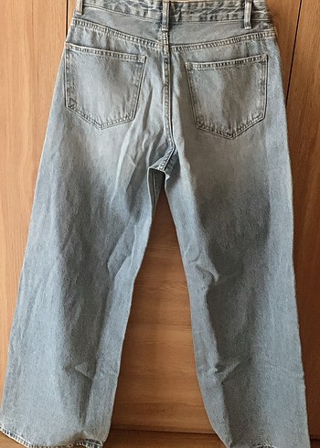 Midi Boy Bol Kesim Kot Pantolon - Görsel 4