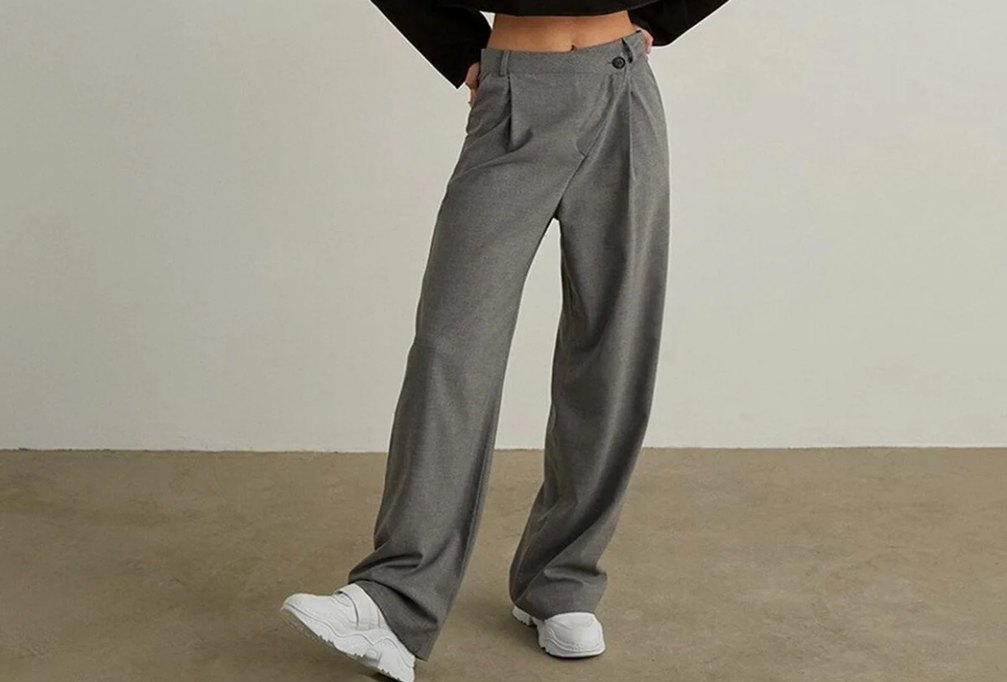 Crosss palozzo pantolon - Görsel 3