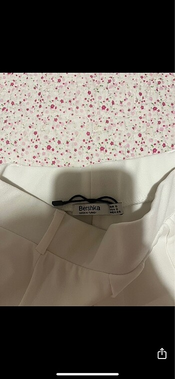 Bershka Bershka ispanyol paça pantolon