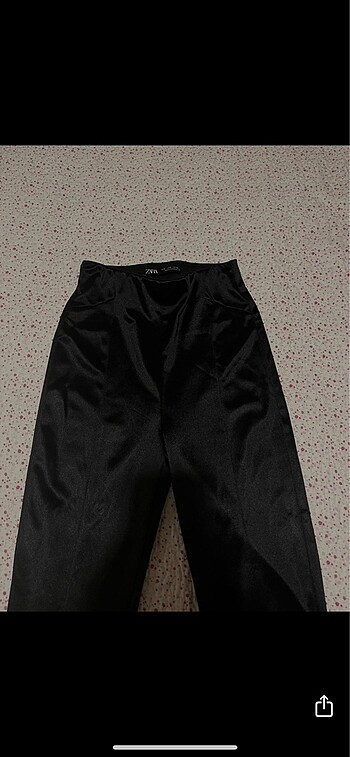 Zara saten pantolon