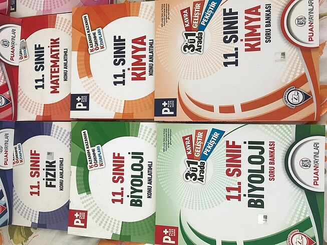11. Sınıf konu anlatımlı ve soru bankalı set