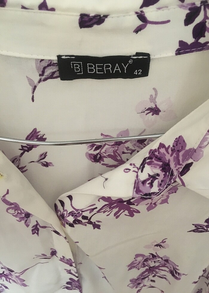 Çiçek desenli gömlek - Görsel 2