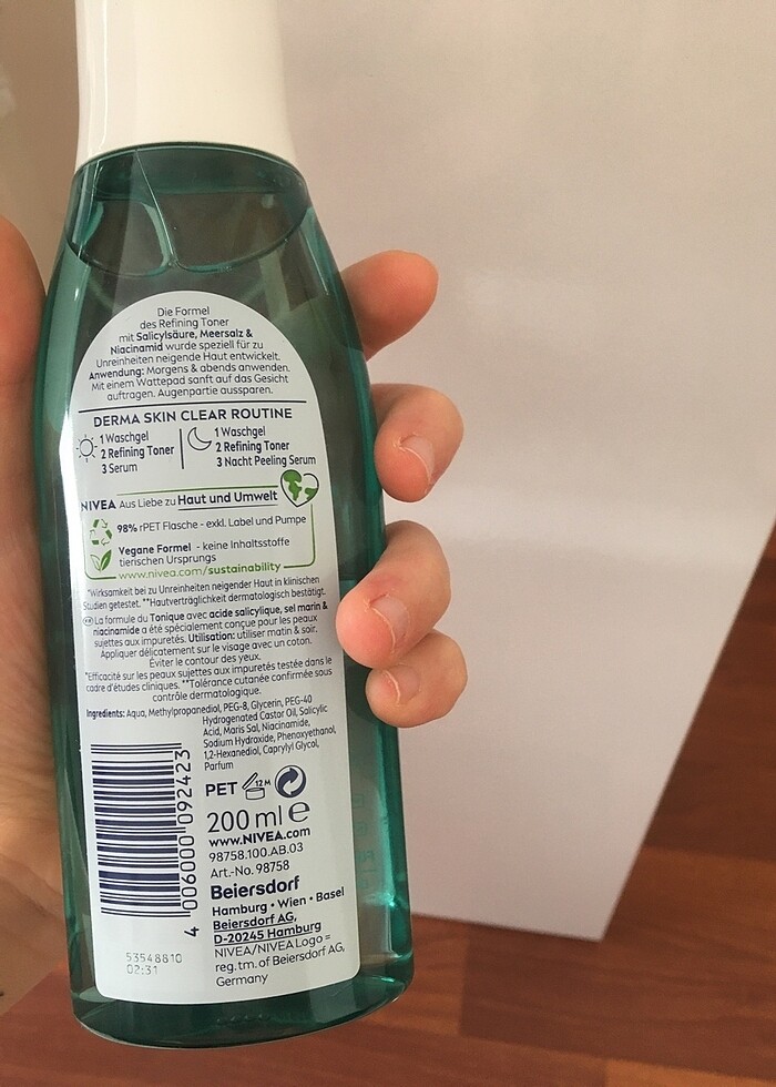 Nivea tonik - Görsel 2