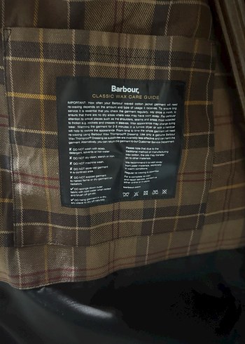 Barbour yağlı Erkek Ceket - Görsel 4