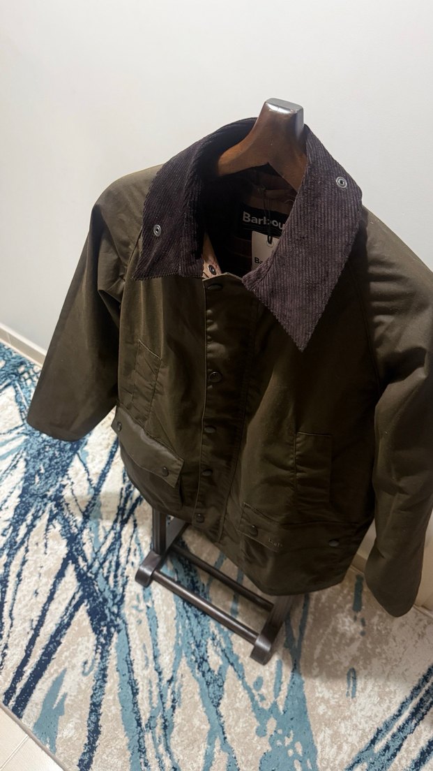 Barbour yağlı Erkek Ceket - Görsel 2
