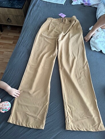 m Beden camel Renk Kumaş pantolon