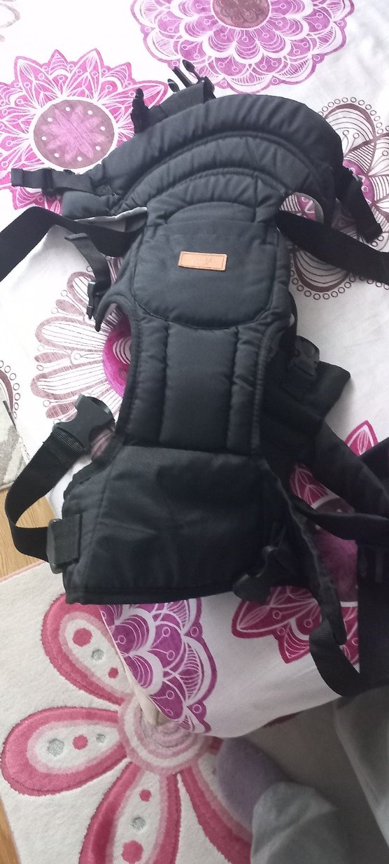 Siyah Bebek Taşıyıcı Kanguru - Görsel 2