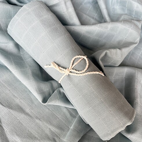 tek katlı müslin örtü - Görsel 3