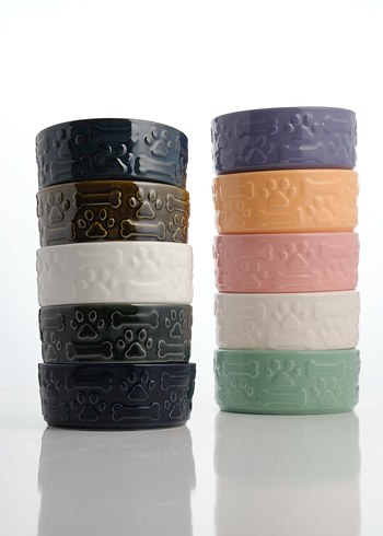 Seramik Kedi-Köpek Mama Kabı - Görsel 4