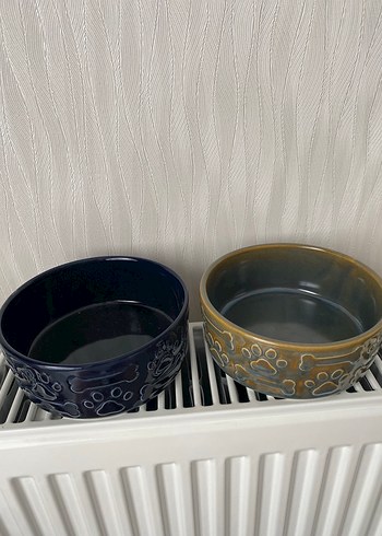 Seramik Kedi-Köpek Mama Kabı - Görsel 3