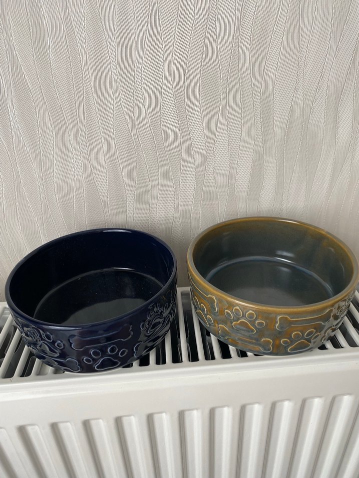 Seramik Kedi-Köpek Mama Kabı - Görsel 3