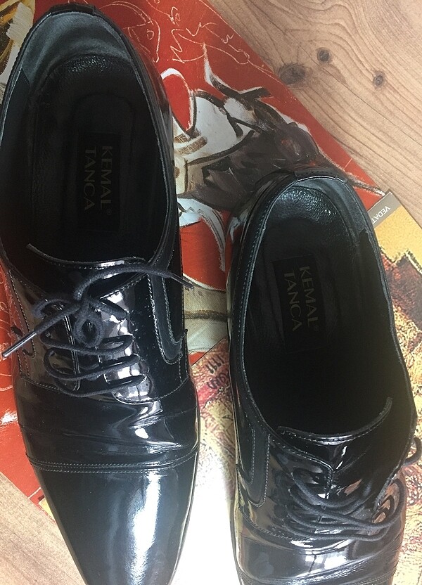 Kemal Tanca siyah renk rugan ayakkabı - Görsel 2