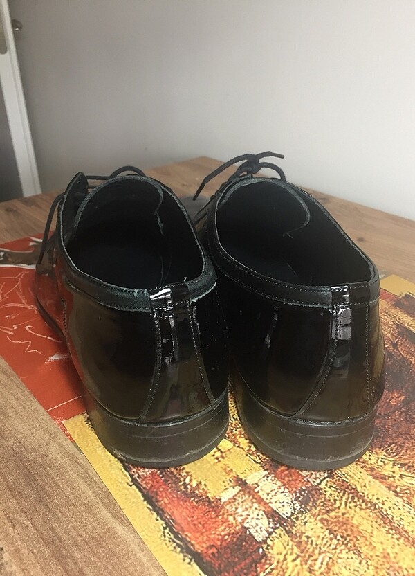 Kemal Tanca siyah renk rugan ayakkabı - Görsel 4