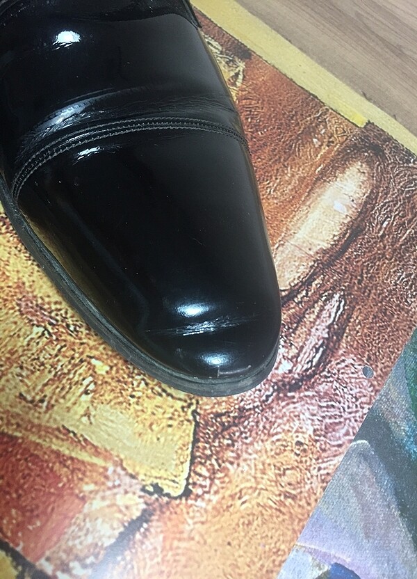 Kemal Tanca siyah renk rugan ayakkabı - Görsel 5