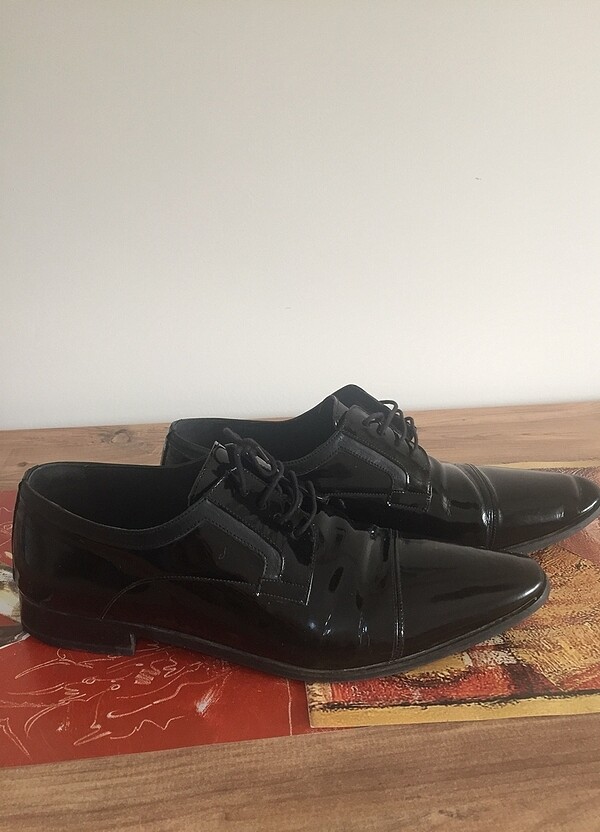 Kemal Tanca siyah renk rugan ayakkabı - Görsel 3