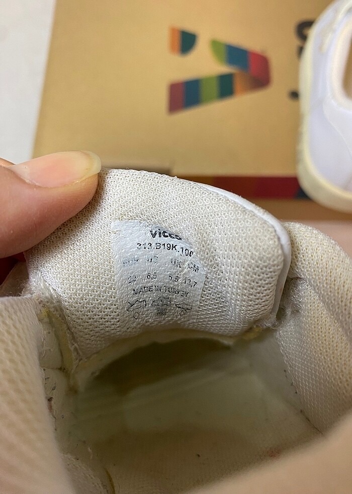 Vicco beyaz spor ayakkabı - Görsel 4