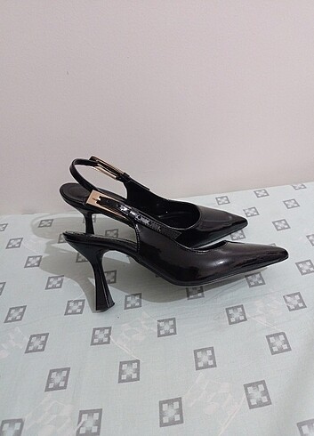 36 Beden Siyah stiletto ayakkabı 